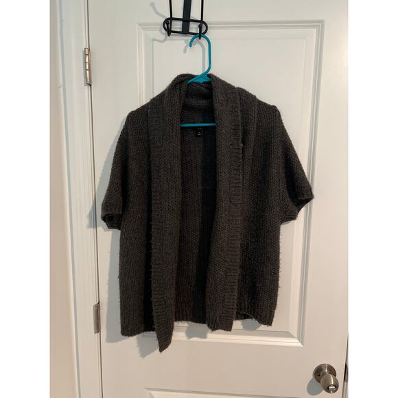 Ann Taylor Wool Alpaca Blend Knit Cardigan – Size Small – Gray - Picture 1 of 5